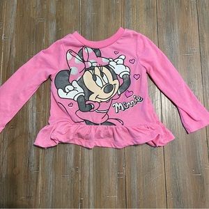 ✨2/$6✨ Baby girl Disney Minnie Mouse shirt
